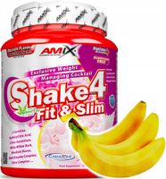 Koktajl odchudzający Amix Shake 4 Banan Zamiennik posiłku na odchudzanie
