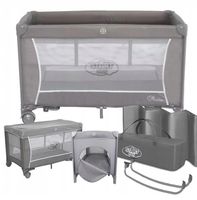 ŁÓŻECZKO TURYSTYCZNE DWUPOZIOMOWE SKŁADANE KOJEC