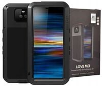 pancerne etui love mei do sony xperia 10 metalowa obudowa powerfull case