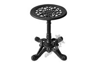 MINI STOLIK D14 - NISKI Z BLATEM KWIATOWYM ŻELIWNY