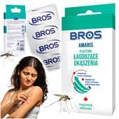bros - amaris - plasterki łagodzące ukąszenia 20szt