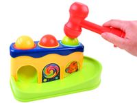 ZABAWKA DLA DZIECI UDERZ MŁOTECZKIEM KOLOROWY WBIJAK