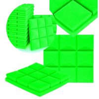 Pianka akustyczna KOSTKA wypukła 30x30x5 cm Panel wygłuszający BUFFO Zieleń