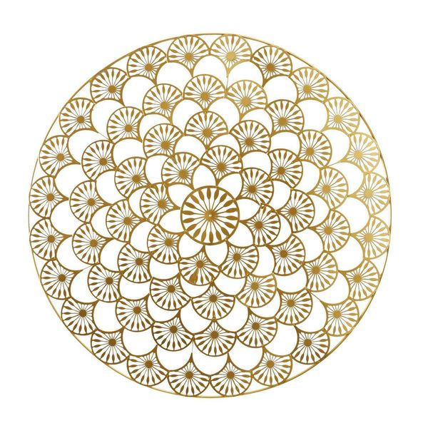Dekoracja ścienna Mandala 70cm złota zdjęcie 1