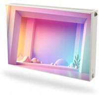 Mata magnetyczna magnes na grzejnik na wymiar PASTELOWA ŚCIANA 60x100 cm