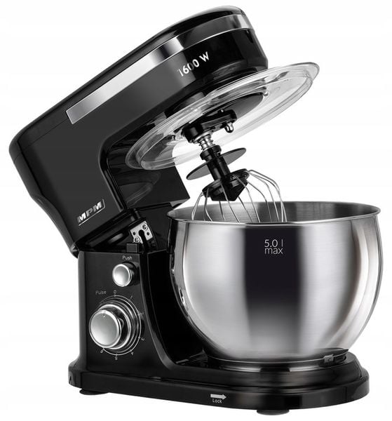 Robot kuchenny planetarny wielofunkcyjny 2 misy zestaw czarny MPM MRK-21 zdjęcie 10
