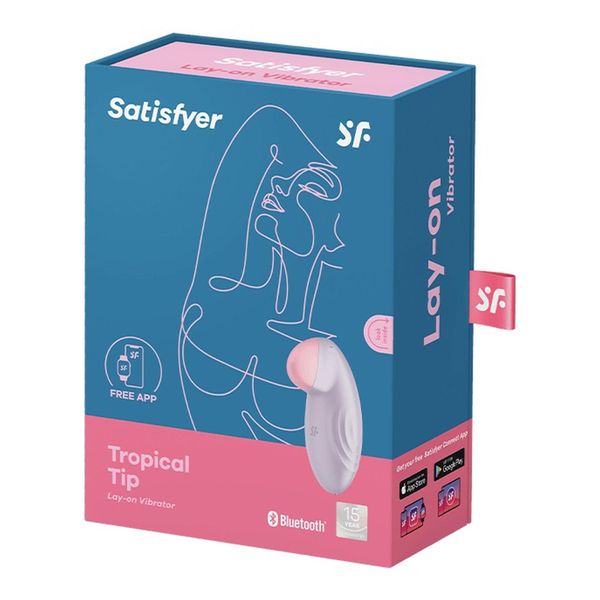 Stymulator Łechtaczki Satisfyer Tropical Tip Lilac zdjęcie 1