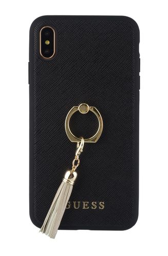 GUESS HARD CASE SAFFIANO - iPhone XS Max - BLACK na Arena.pl