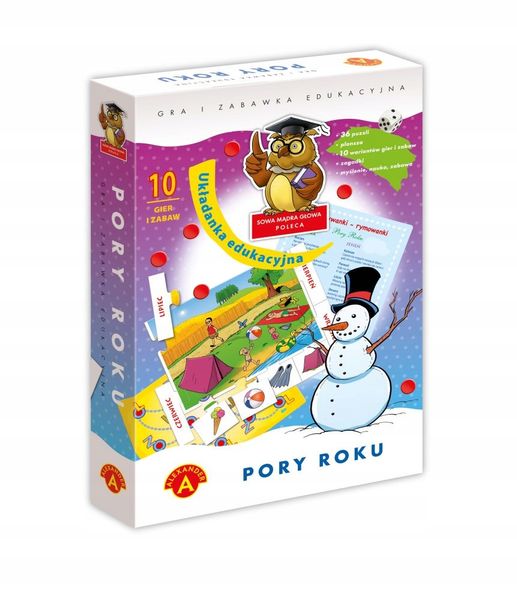 Pory roku - ukladanka edukacyjna 13238 zdjęcie 1