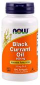 NOW FOODS Black Currant Oil - Olej z Czarnej Porzeczki 500 mg (100 kaps.)