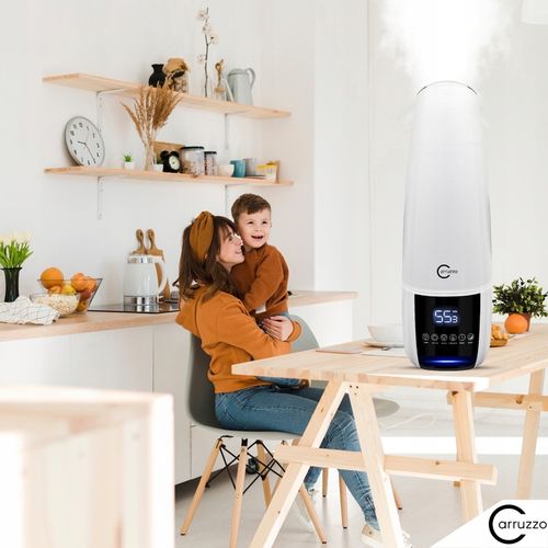 Nawilżacz powietrza DUŻY AUTOMATYCZNY AROMATERAPIA 4w1 3 OLEJKI FILTR PILOT na Arena.pl