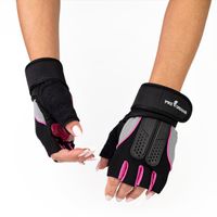 Rękawice Treningowe Na Siłownię Fitness Pretorians Różowe M