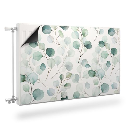 MAGNETYCZNA Maskownica Na Grzejnik Akwarelowe Liście 80cm x 60cm na Arena.pl