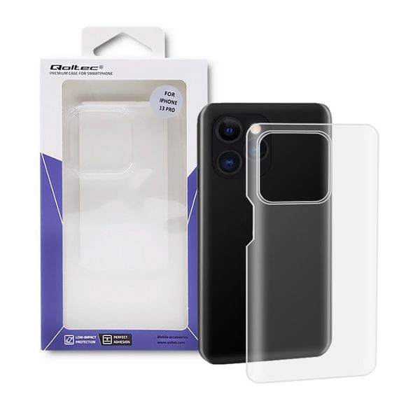 Qoltec Etui na iPhone 13 PRO | PC HARD CLEAR zdjęcie 1