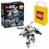 KLOCKI LEGO STAR WARS 75390 MECH X-WING LUKE'A SKYWALKERA NA PREZENT +TORBA