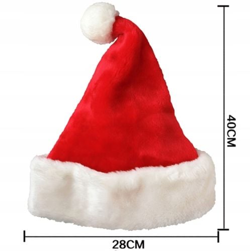 INTERAKTYWNA CZAPKA MIKOŁAJA TAŃCZĄCA GRAJĄCA ZABAWNA DEKORACJA ŚWIĄTECZNA na Arena.pl