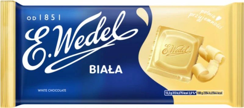 WEDEL CZEKOLADA 80G BIAŁA zdjęcie 1