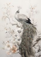 Plakat 39,5x55cm Pawia Gracja