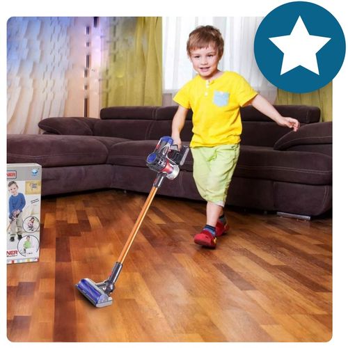 Odkurzacz Pionowy dla Dzieci z Dźwiękiem 2w1 i Ręczny Funkcja Ssania Dźwięk na Arena.pl