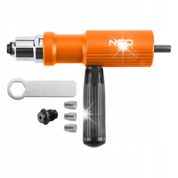 NEO TOOLS ADAPTER DO NITÓW ZRYWANYCH 2,4-4,8mm NA WKRĘTARKĘ HEX 7mm 56-634