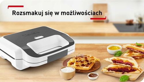 Opiekacz do kanapek tostów TEFAL Snack XL SW7011 Gofrownica Toster na Arena.pl