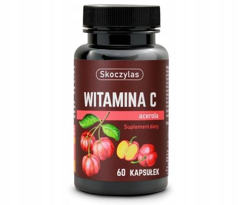Witamina C ACEROLA 60 kapsułek Skoczylas na Arena.pl
