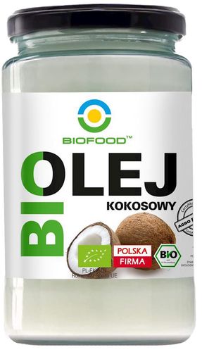 OLEJ KOKOSOWY BEZWONNY BIO 670 ml - BIO FOOD na Arena.pl