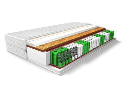 MATERAC VEGAS 100x200 KOKOS, SPRĘŻYNY KIESZENIOWE na Arena.pl