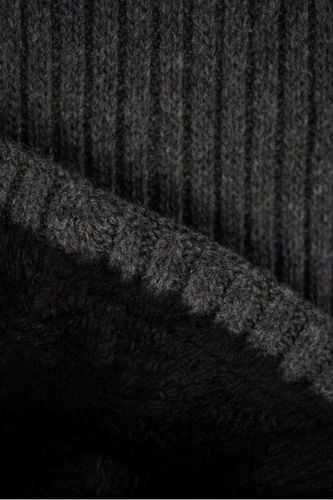 Komplet czapka, szalik, rękawiczki Alcan - wełniany dla mężczyzny na Arena.pl