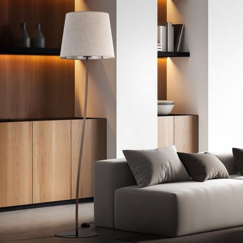 lampa podłogowa nicola brown 16028 tk lighting na Arena.pl