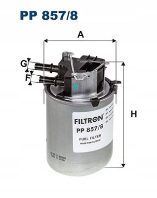 FILTRON FILTR PALIWA PP 857/8 PP857/8 na Arena.pl