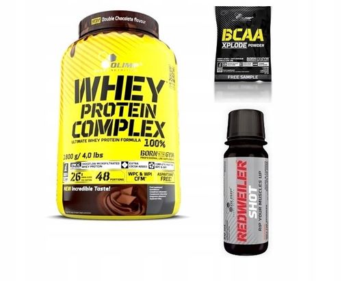 OLIMP WHEY PROTEIN COMPLEX 1800g DOUBLE CHOCOLATE na Arena.pl