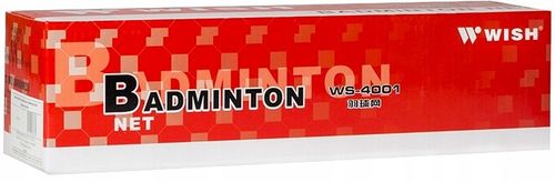 Siatka Do Badmintona Siatkówkę Nylonowa Profesjonalna 604 cm WISH WS4001 na Arena.pl