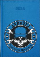 KALENDARZ A5 2026 DZIENNY terminarz nadruk UV NAJLEPSZY MECHANIK + IMIĘ