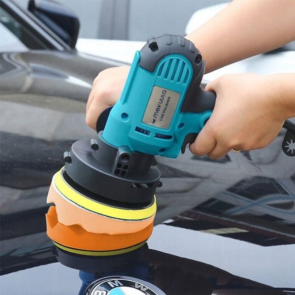 Profesjonalna POLERKA SAMOCHODOWA Z REGULACJĄ OBROTÓW + 28x AKCESORIÓW zdjęcie 4