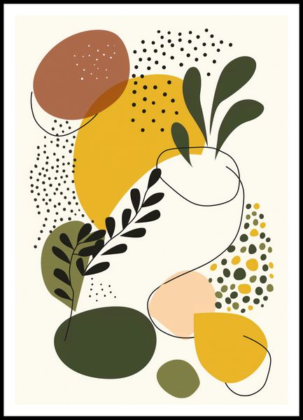 Plakat 70x100cm Botaniczne Impresje zdjęcie 3