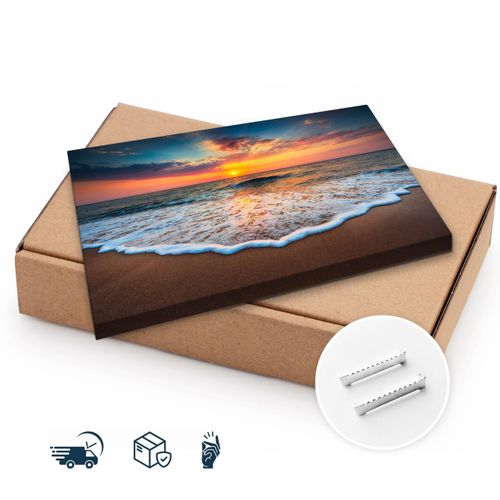 Obraz Zachód Słońca nad Morzem Do Salonu Sypialni 120cm x 80cm na Arena.pl