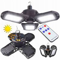 Bardzo Mocna LAMPA LED Akumulator SOLAR Latarka Turystyczna LED pod Namiot