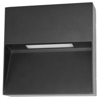 Kinkiet zewnętrzny kwadrat Fenis OWL-2685-4K Italux LED 3W 4000K IP54 czarny