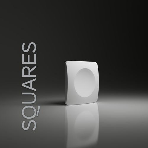 Dunes - Squares - Panel dekoracyjny ścienny 3D na Arena.pl