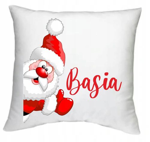 Foto PODUSZKA z imieniem PREZENT święta mikołajki na Arena.pl