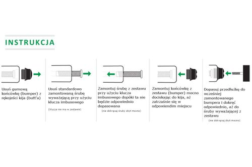 Przedłużka do kija McDermott na Arena.pl