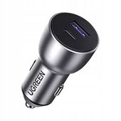 ŁADOWARKA SAMOCHODOWA UGREEN 52.2W USB-C USB-A 2-PORT FAST CAR CHARGER