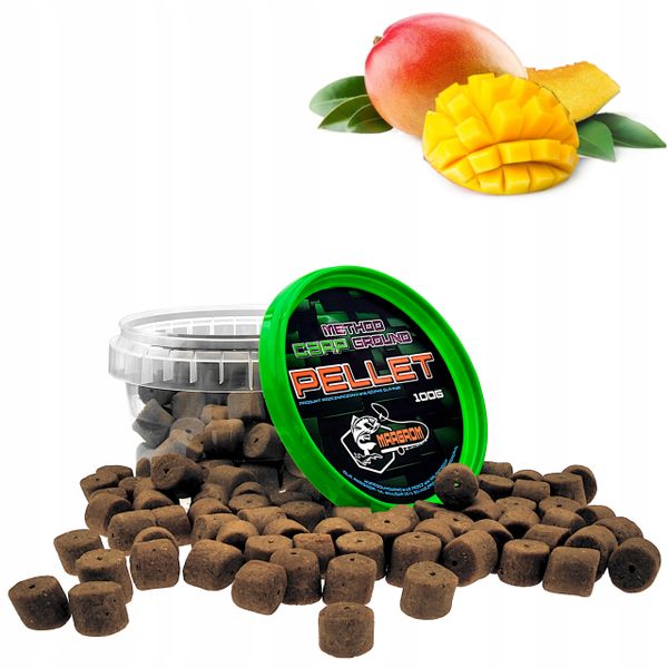 PELLET HACZYKOWY MARGROM 12mm 100g Mango zdjęcie 1
