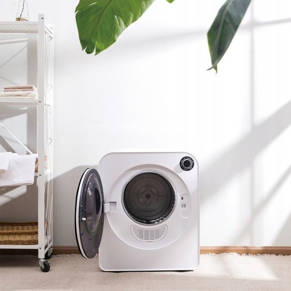 Suszarka bębnowa do ubrań mała 5 programów wsad 3kg 830W GreenBlue zdjęcie 7