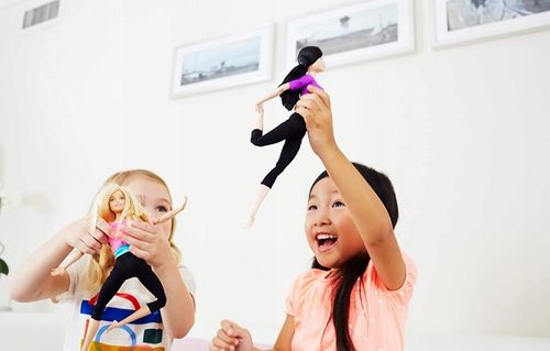 LALKA BARBIE MADE TO MOVE GIMNASTYCZKA DPP74 na Arena.pl