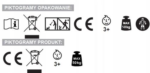 Hulajnoga LED KIDWELL Lumo balansowa świecące koła 3+ do 50 kg składana na Arena.pl
