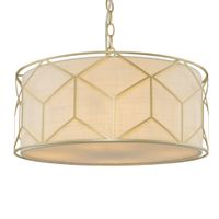 Lampa wisząca Messina H223PL-03G dekoracyjna druciana złota