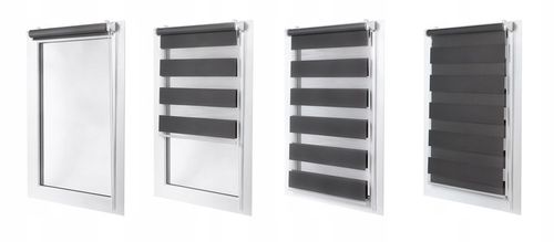 ROLETA ROLETY DZIEŃ NOC 57x150 CM NA WYMIAR KOLORY na Arena.pl