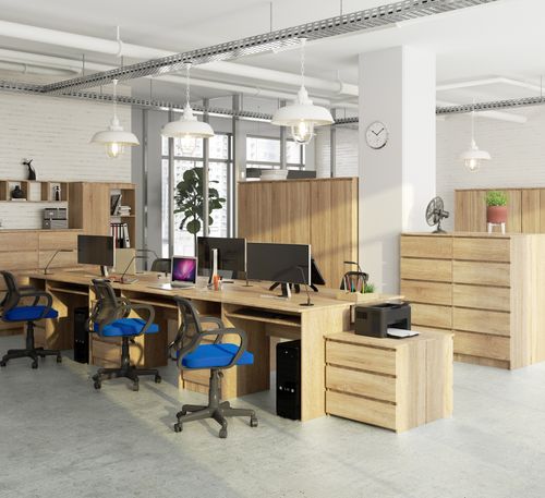 BIURKO CLP 135 cm DĄB SONOMA WOLNOSTOJĄCE na Arena.pl